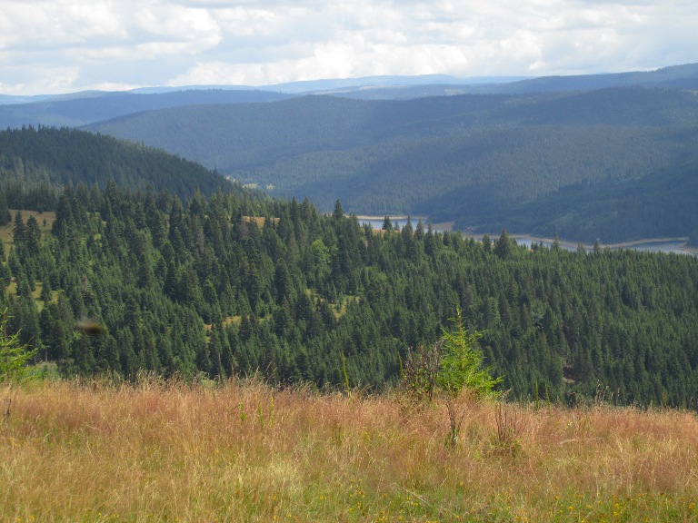 78 lac Beliș văzut de pe platou