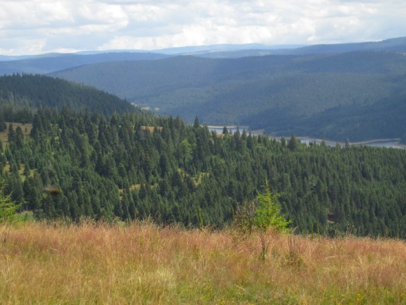 78 lac Beliș văzut de pe platou